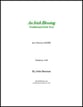 An Irish Blessing SATB choral sheet music cover